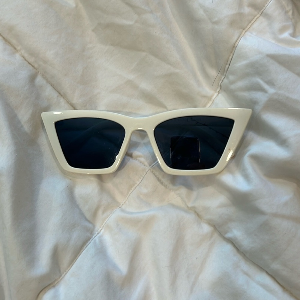 White sunglasses